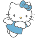 Kitty-chan Angel 2 Icon 128x128 png